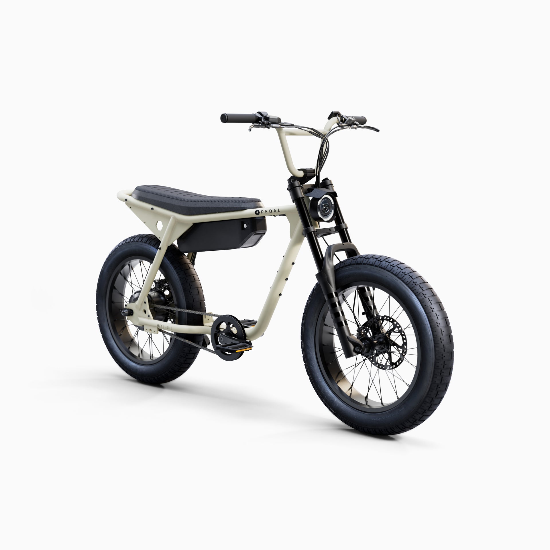 pedal ht Pedal H/T Electric Bike | White | Hardtail E-Bike | Long Range, Lightweight, Short-Rider Friendly | 40-60 Mile Range