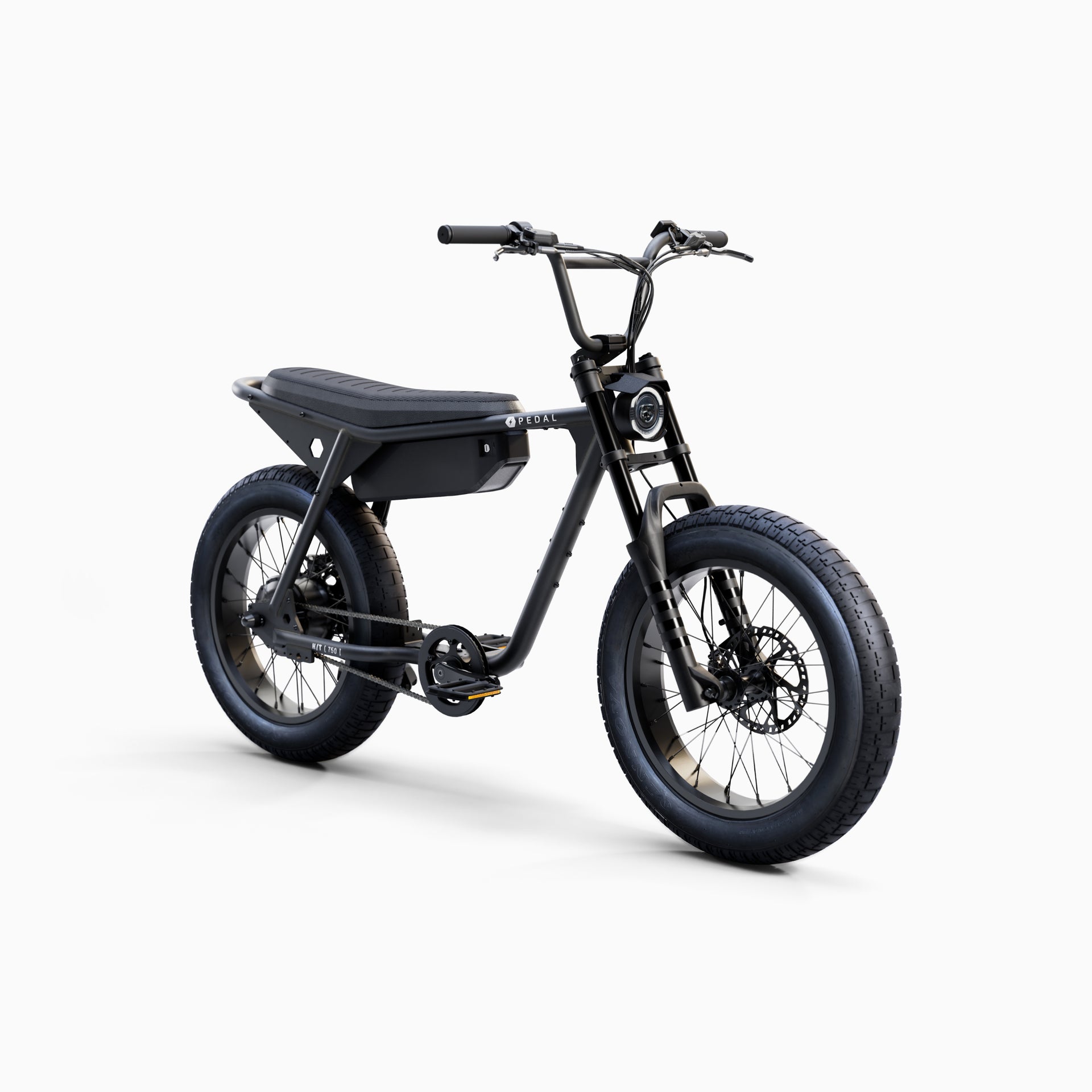 Pedal H/T Electric Bike | Black | Hardtail E-Bike | Long Range, Lightweight, Short-Rider Friendly | 40-60 Mile Range