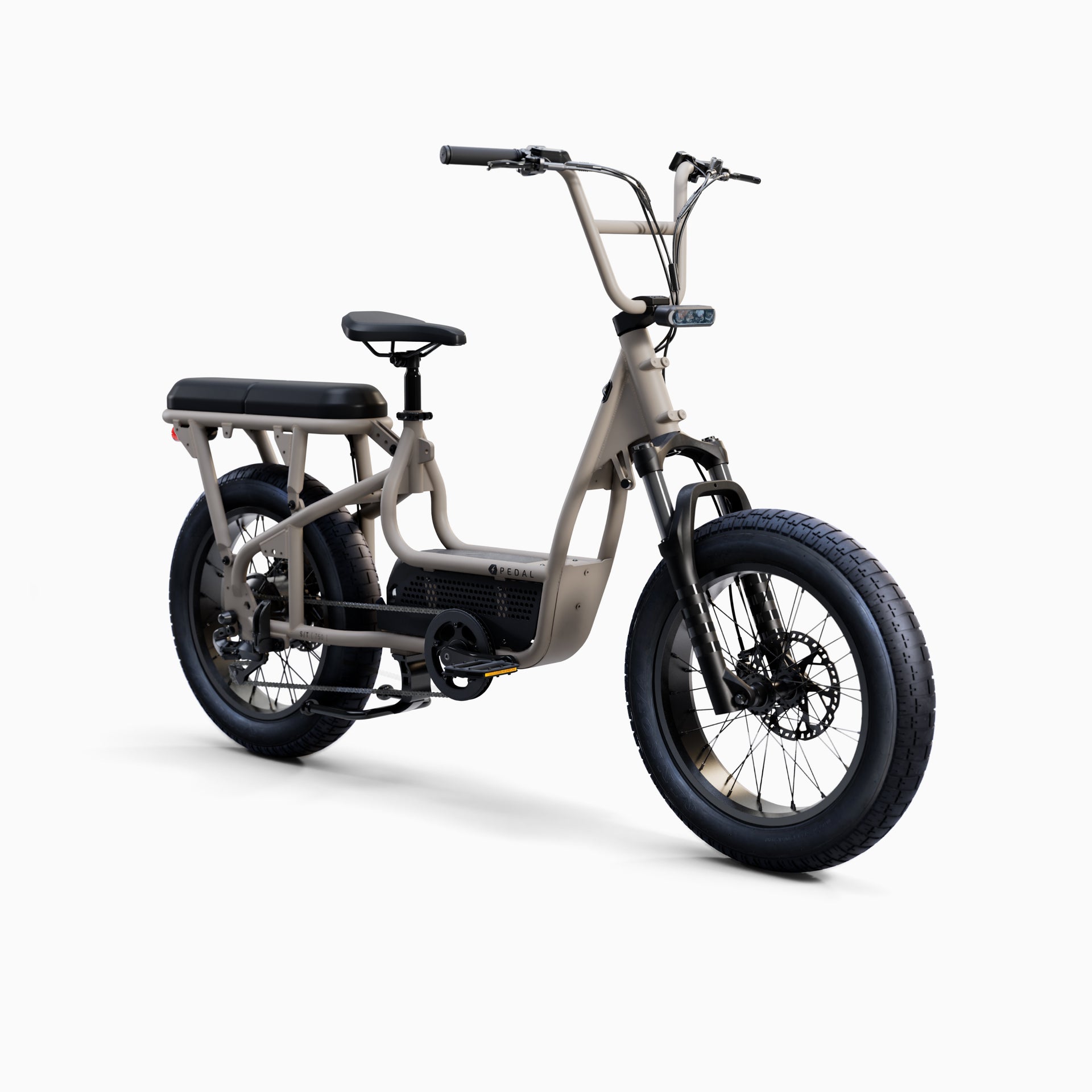 electric powered bicycle Lectric XP4 750 Long-Range Step-Thru Bike in Stratus White | Adult Folding Electric Bike | Class 3 eBike 180mm dual disc brakes Performance 1500W Peak 750W Electric Bicycle
