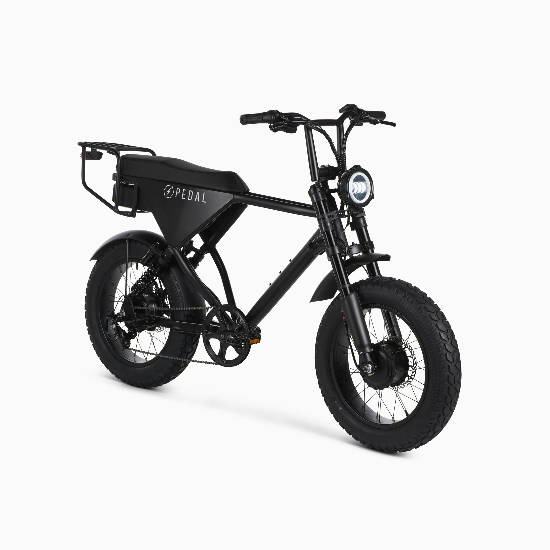 This e–Bike is literally an Electric Dirtbike with Pedals 