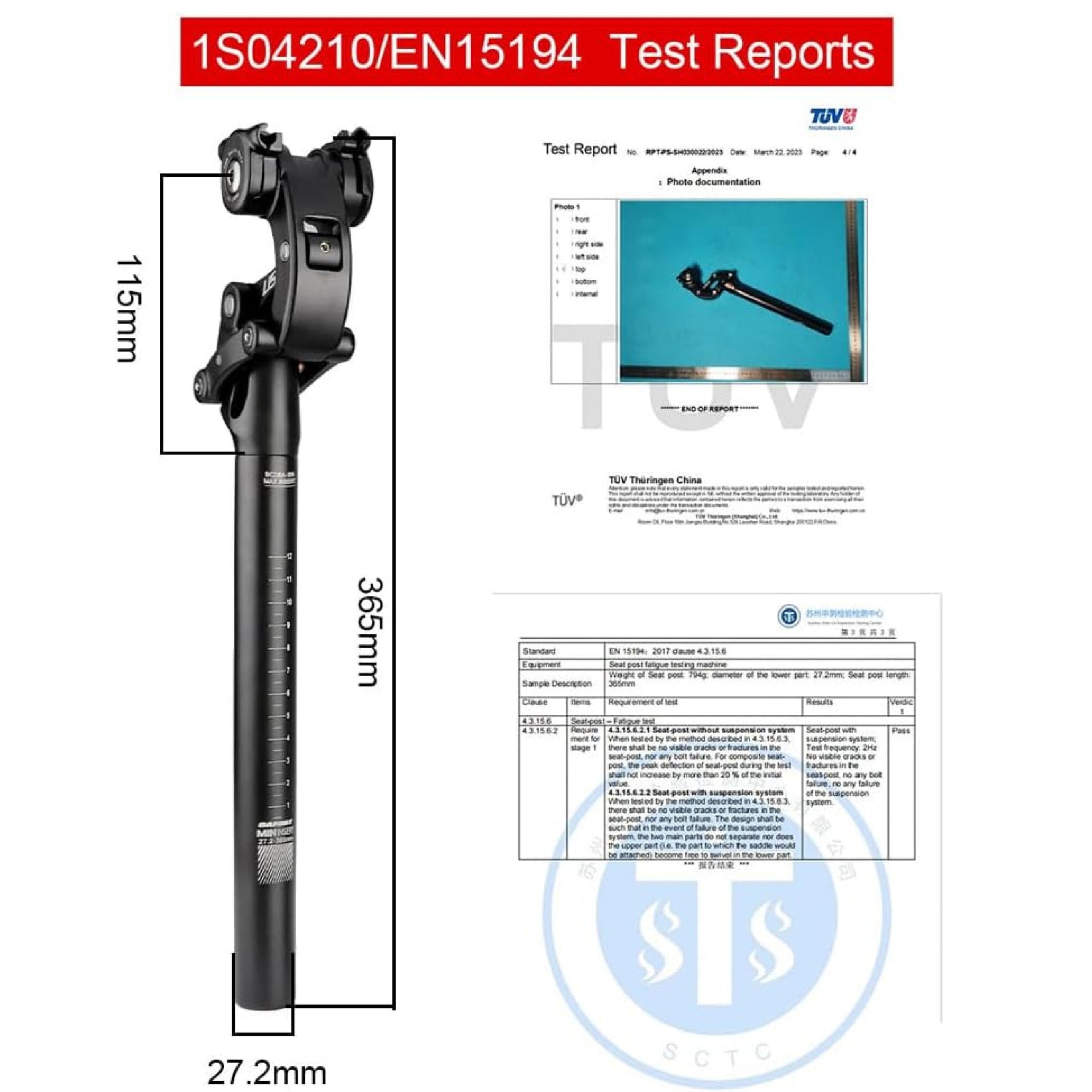 Suspension Seat Post